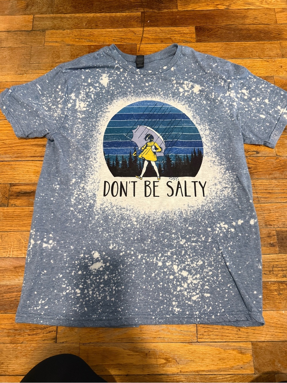 Don't Be Salty Graphic Tee - Blue